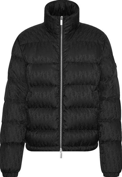 dior puffer jacket outfit|Dior puffer jacket black.